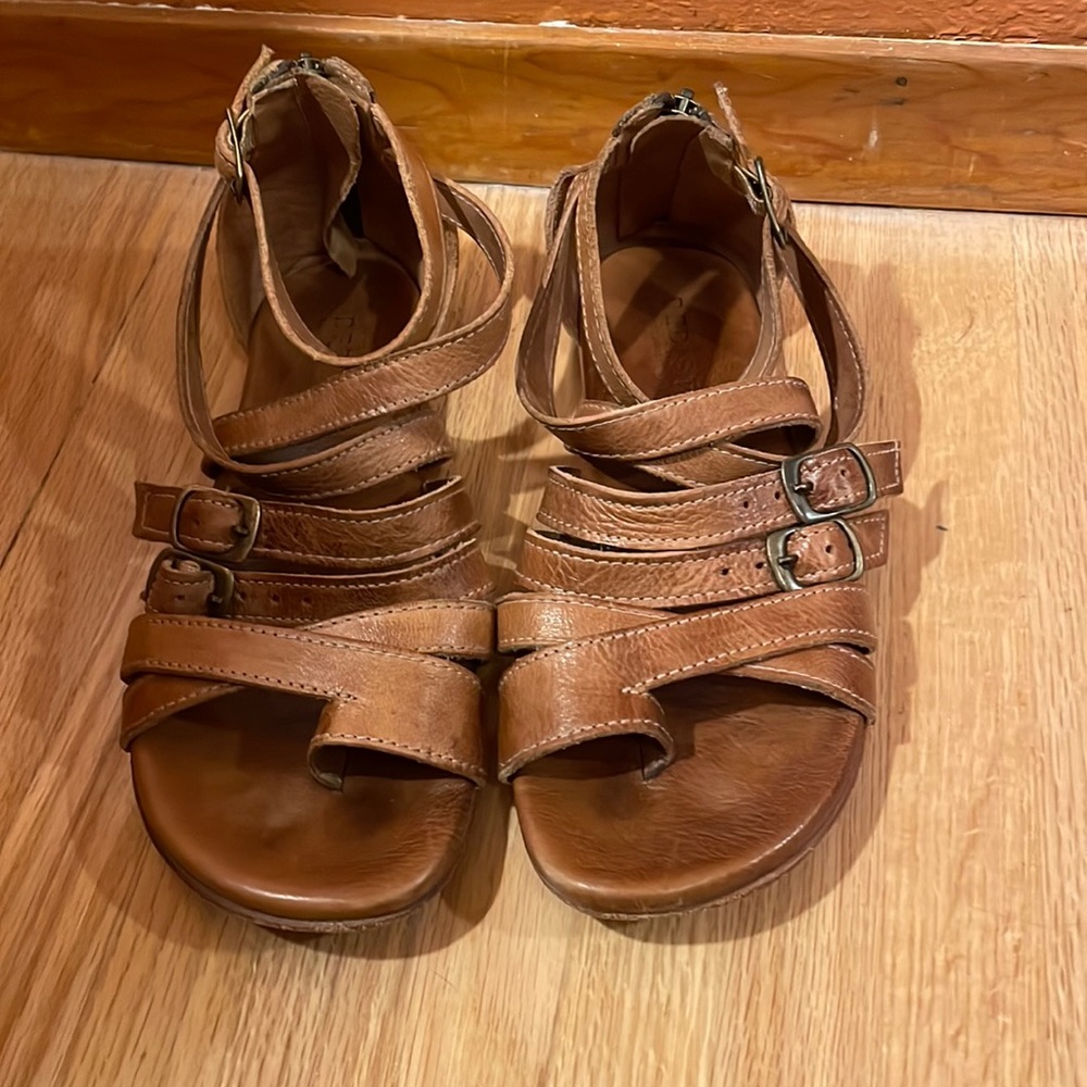 Bedstu Miya Sandal in Tan/Brown, 7.5